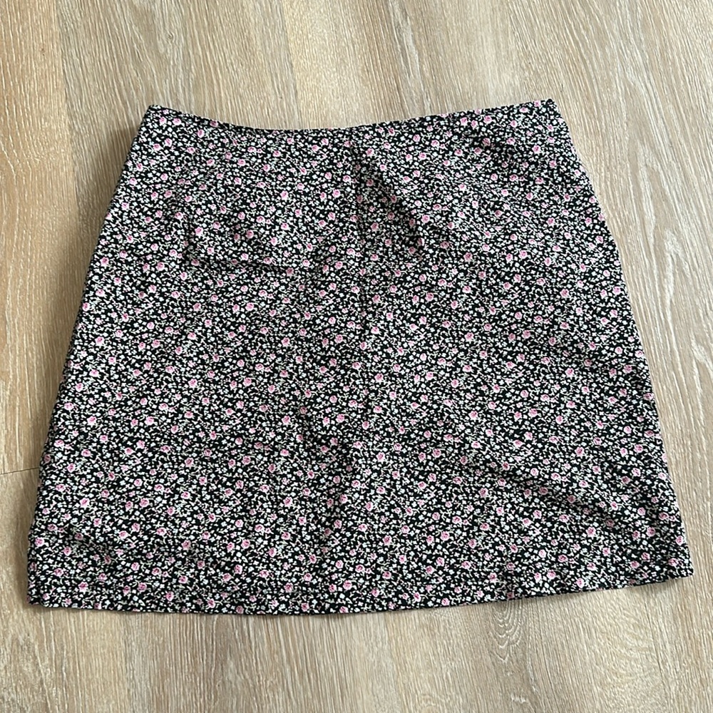 Vintage Blue floral skirt